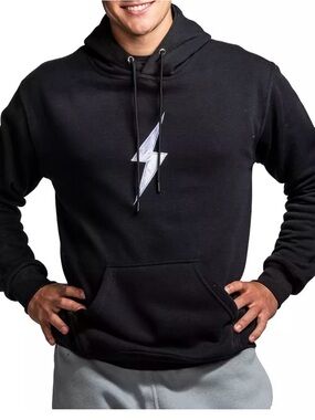 Bruce Bolt Mens Bolt Hoodie - black size XXL